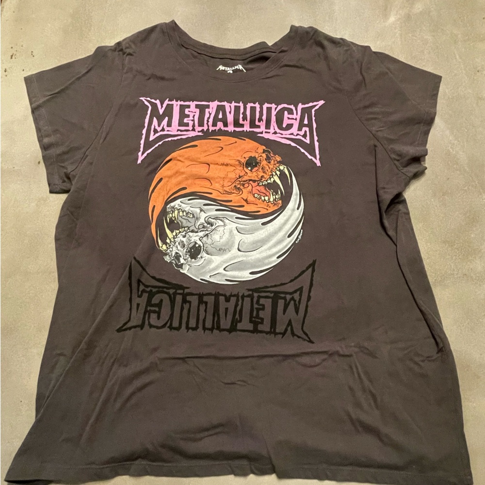 OTTO Men's Graphic Tee - Black with Purple and Orange Accents